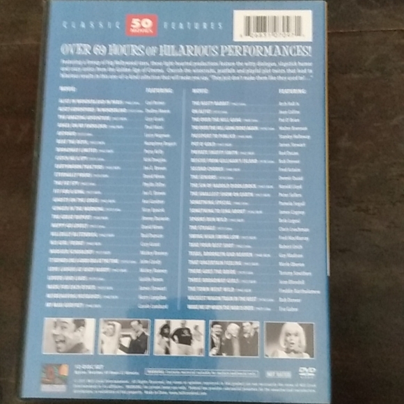 Vintage Set Of Twelve DVDs With Over 50 Movies! - Picture 7 of 14